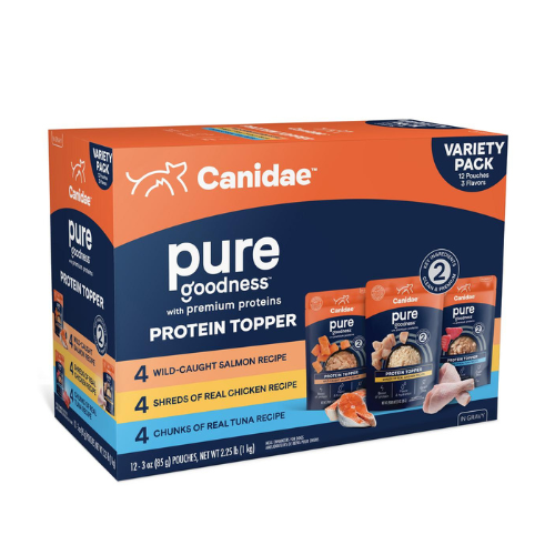Canidae Pure Dog Protein Topper Variety 12pk