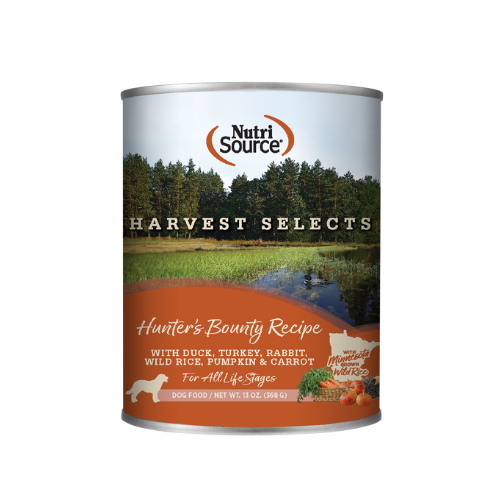 Nutrisource Dog Food Harvest Selects Hunters Bounty Can 13oz