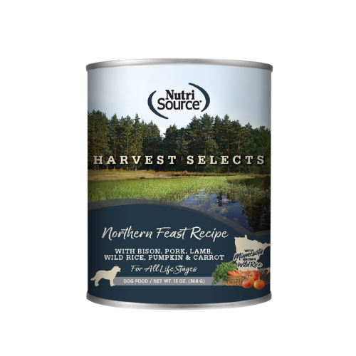 Nutrisource Dog Food Harvest Selects Northern Feast Can 13oz