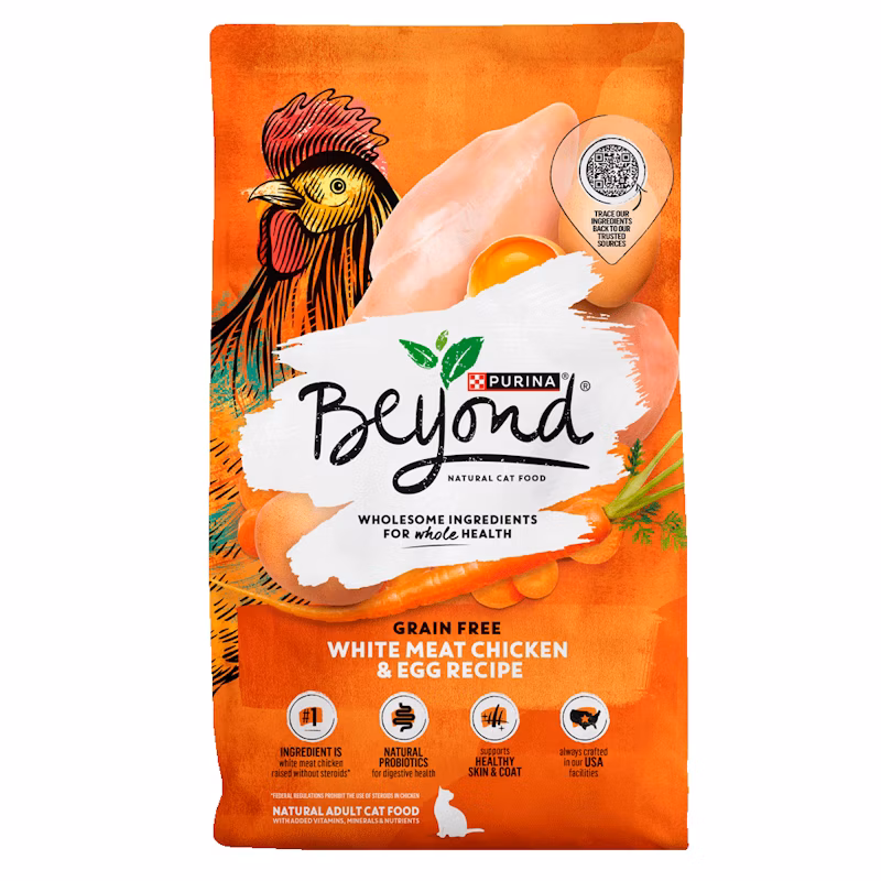 Purina Beyond Cat Grain Free Chicken & Egg Recipe 5#