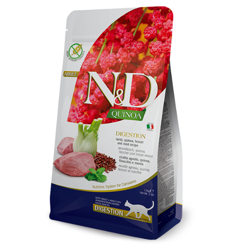 Farmina Digestion Cat Grain Free Lamb Quinoa 3.3#