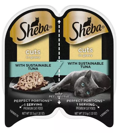 Sheba Perfect Portions Cat Whitefish & Tuna Pate & Salmon Pate Variety 12pk