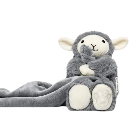WEIGHTED CALMING TOY LAMB SM