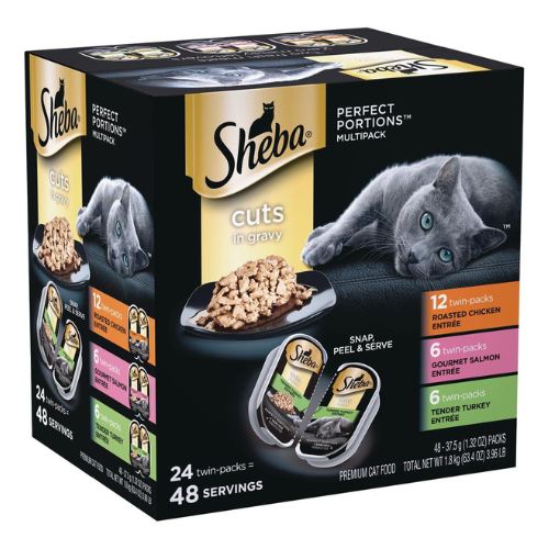 Sheba Perfect Portions Cat Variety 24pk