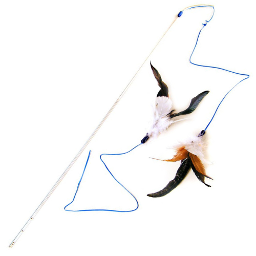 Vee Enterprises Cat Toy Purrfect Feather Teaser
