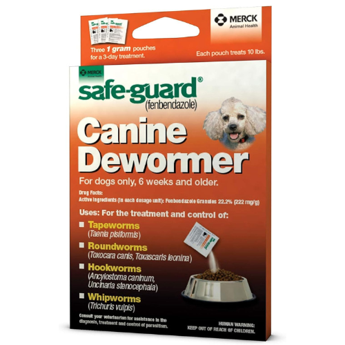 Safe-Guard Dog Dewormer for Small Dogs 10#