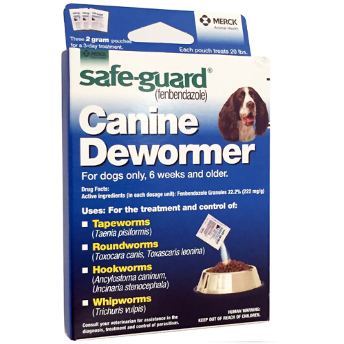 Safe-Guard Dog Dewormer for Medium Dogs 20#