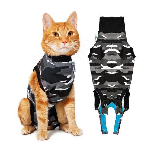 Suitical Cat Recovery Suit Camo XS