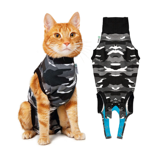 Suitical Recovery Suit for Cats Camo XS