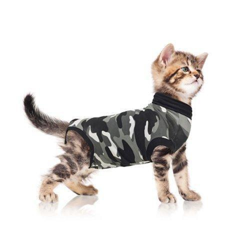 Suitical Cat Recovery Suit Camo XXS