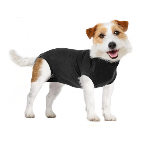Suitical Dog Recovery Suit Black SM