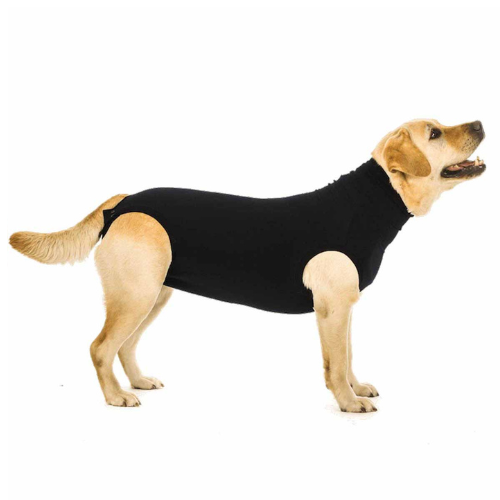 Suitical Dog Recovery Suit Black XL