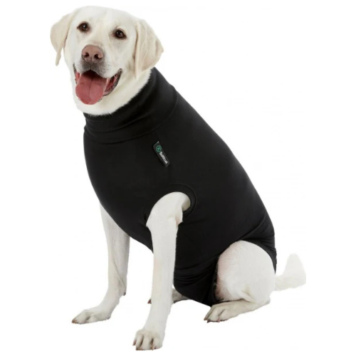 Suitical Dog Recovery Suit Black XXL