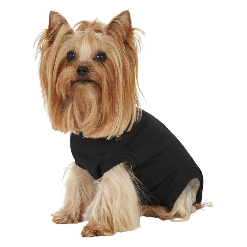 Suitical Dog Recovery Suit Black XXXS