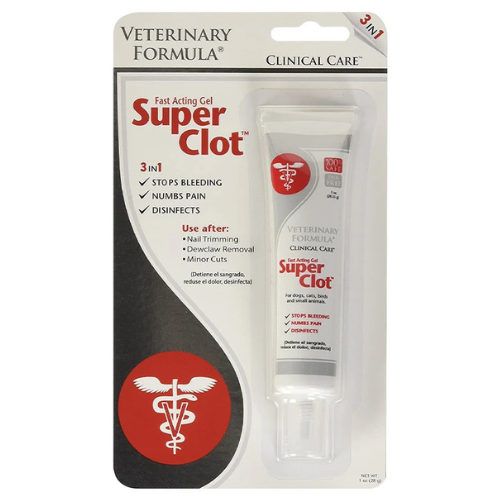 Veterinary Formula Clinical Care Super Clot Gel 1oz