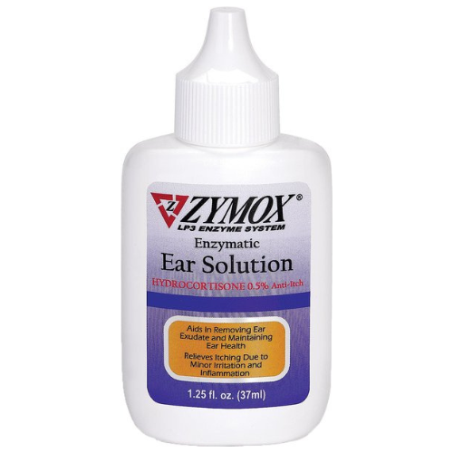 Zymox Enzymatic Ear Solution with Hydrocortisone 1.25oz