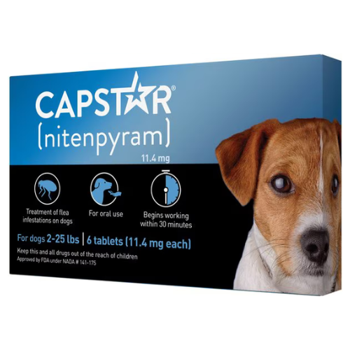 Capstar Dog 2-25# Flea Tablets 6CT