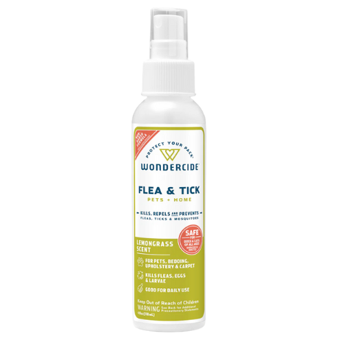 Wondercide Flea & Tick Repellent Spray Lemongrass 4oz