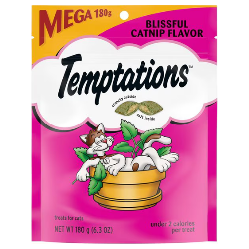 Temptations Cat Treats Blissful Catnip Mega Bag 6.3oz