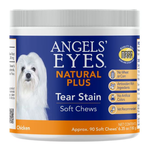 Angel Eyes Tear Stain Soft Chews For Dogs 90 Count