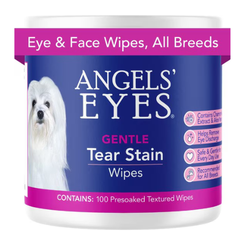 Angel Eyes Tear Stain Wipes for Dogs 100ct