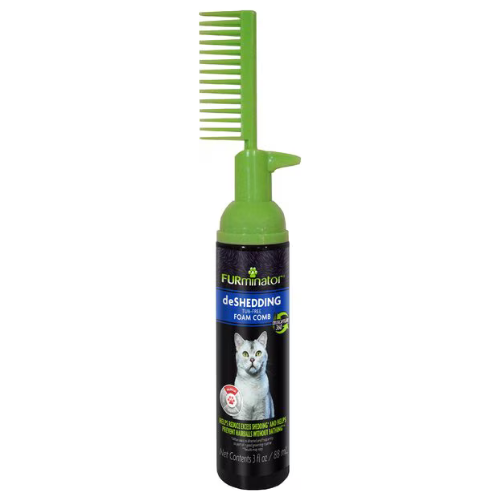 FURMINATOR NO RINSE COMB CAT 3OZ