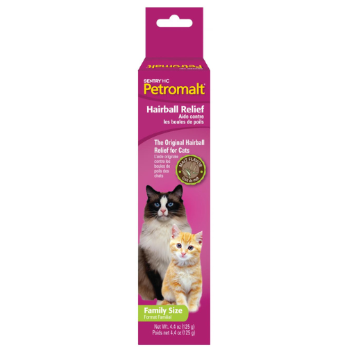 Sentry Petromalt Cat Hairball Relief Family Size Malt Flavored 4oz