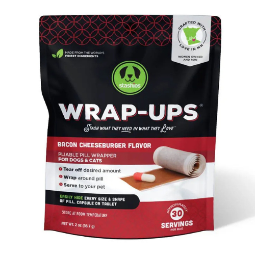 Stashios Pill Wrap-Ups Bacon Cheeseburger Flavor 30ct