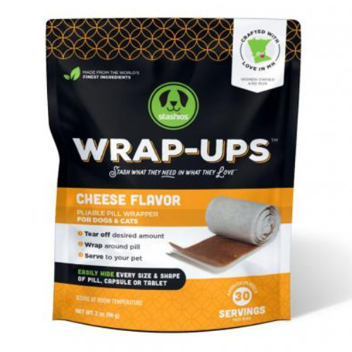 Stashios Pill Wrap-Ups Cheese Flavor 30ct