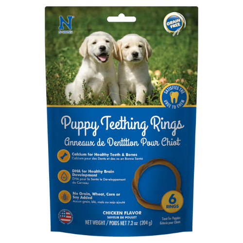 N BONE PUPPY RINGS PKN 6PK