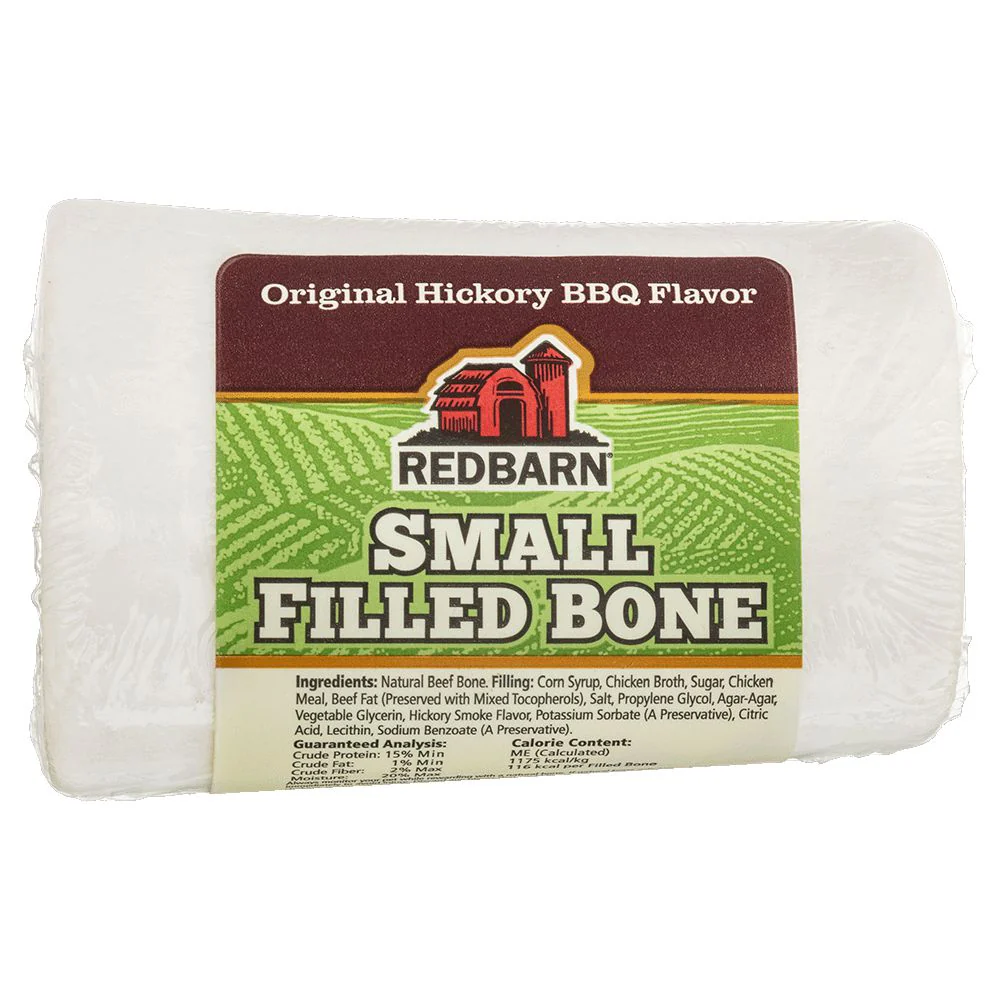 Redbarn Filled Bone Hickory BBQ Flavor