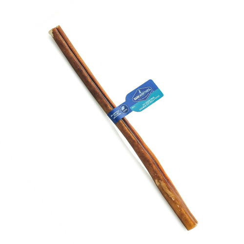 Barkworthies Dog Chew Odor Free Double Cut Bully Stick 12''