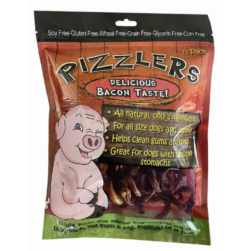 Scoochie Dog Chew Pork Spiral Pizzlers 12pk