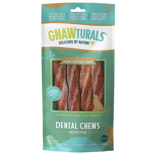 GNAWTURALS TWIST PB LG