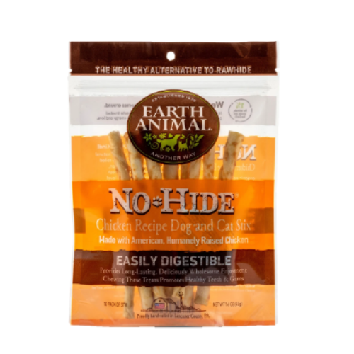 Earth Animal No Hide 20Ct Stix Chicken