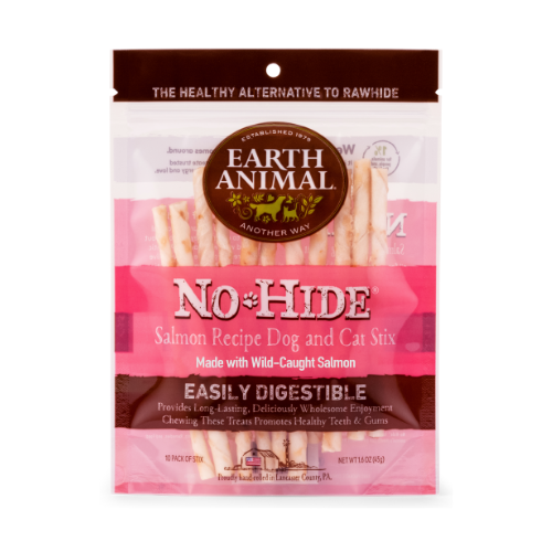 Earth Animal No Hide 20Ct Stix Salmon