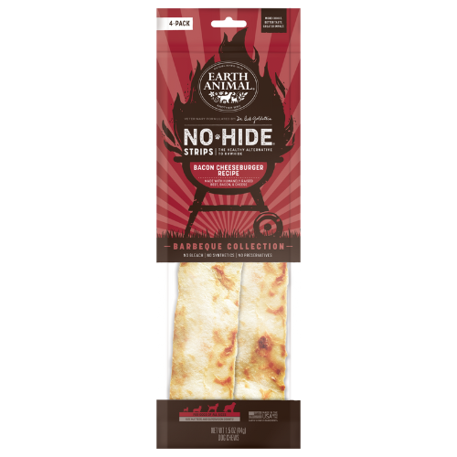 Earth Animal No Hide Strip Bacon 4ct