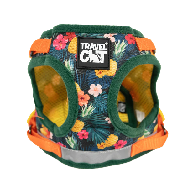 TRAVEL CAT HARNESS HAWAIIAN SM