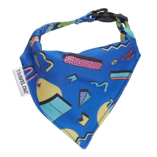 TRAVEL CAT BANDANA CLR 90S