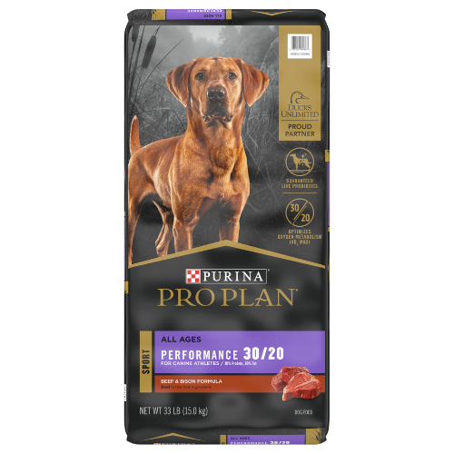 Purina Pro Plan Dog 30/20 Performance Sport Beef & Bison 33#