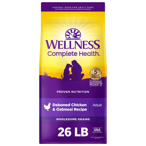 Wellness Complete Health Dog Chicken & Oatmeal 26#