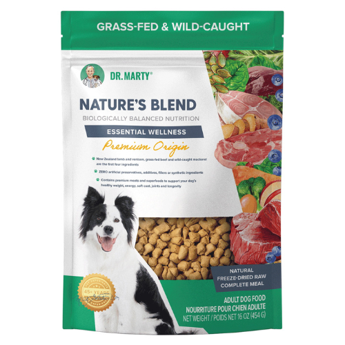 Dr Marty Dog Nature's Blend Freeze Dried Premium Origin 16oz