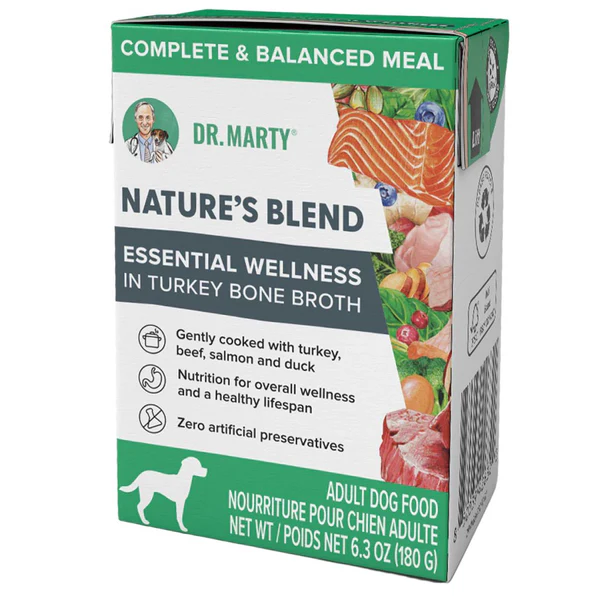 Dr Marty Dog Nature's Blend Essential Wellness Turkey Bone Broth 6.3oz