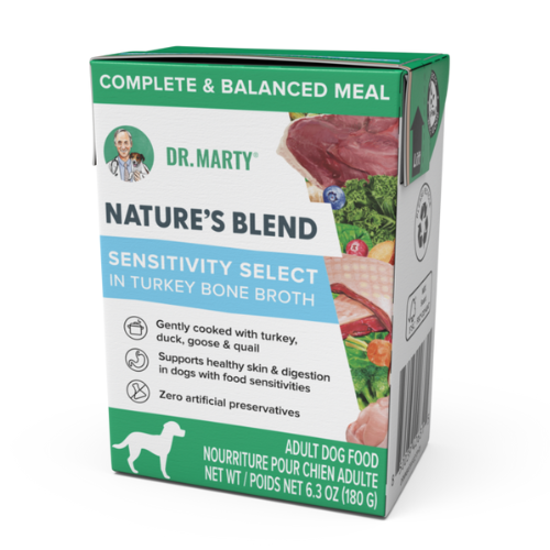 Dr Marty Dog Nature's Blend Sensitivity Select Turkey Bone Broth 6.3oz