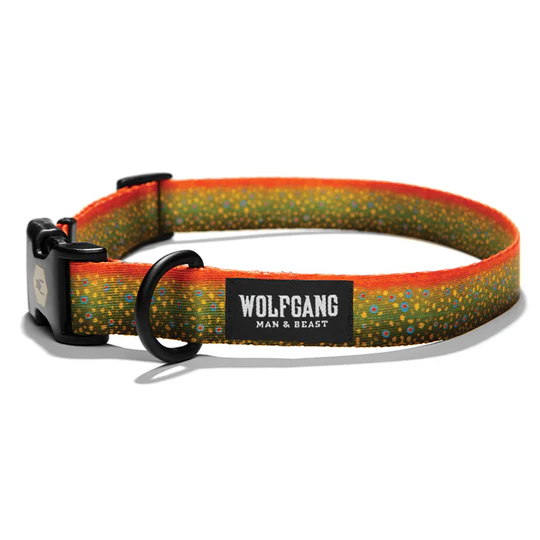 Wolfgang BrookTrout Dog Collar LG