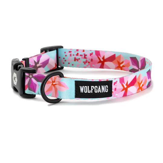 Wolfgang Digiflower Dog Collar LG