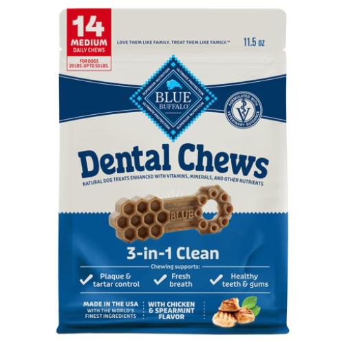 BB D DENTAL CHEW LG 11 OZ