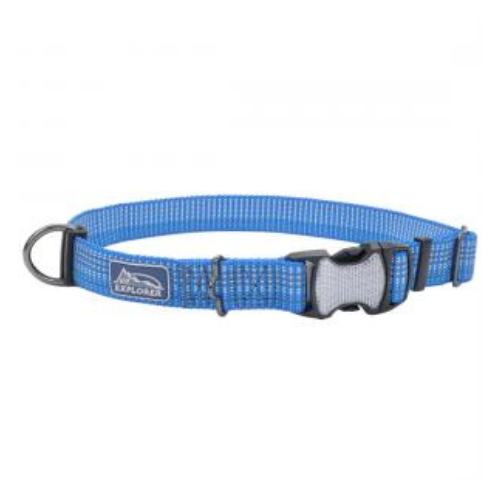 K9 Explorer Reflective Adjustable Collar 5/8 x 14'' Lake