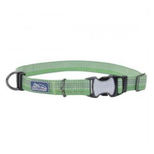 K9 Explorer Reflective Adjustable Collar 5/8 x 14'' Meadow