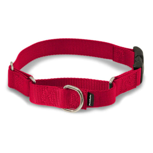 PetSafe Quick Snap Martingale Dog Collar Small 3/8'' Red